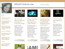 Tablet Screenshot of bridgetwhelan.com